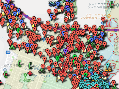 糸引校区防災マップ
