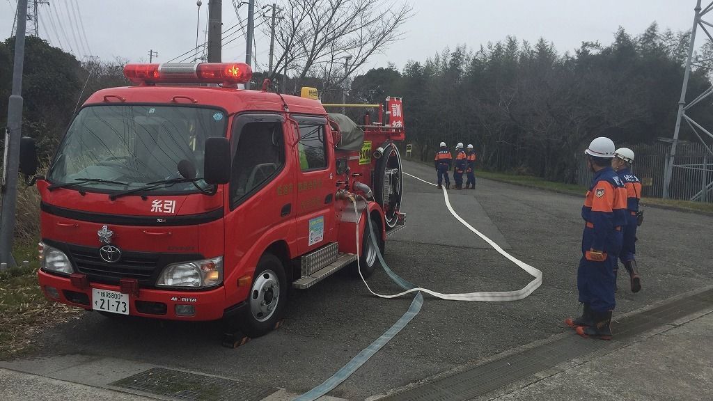 川東地区6分団合同訓練