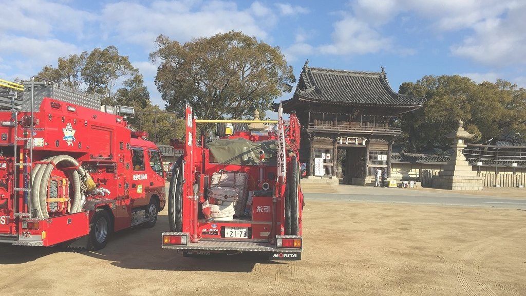文化財防火訓練